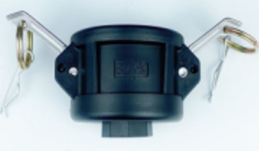 Camlock Type D Reducing 2in - 3/4in BSPF Water Connector Stainless Steel Fitting