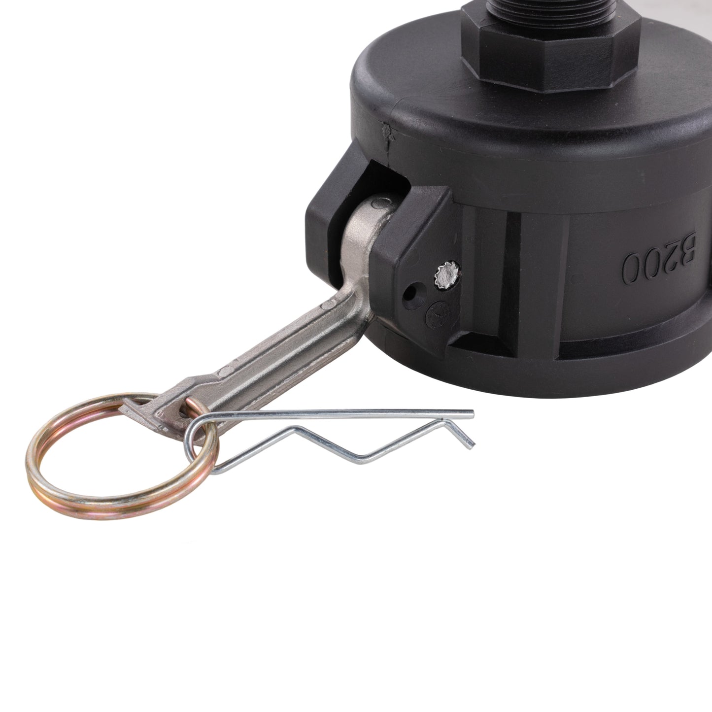 Camlock Type B Reducing 2in - 3/4in BSPM Water Connector Stainless Steel Fitting