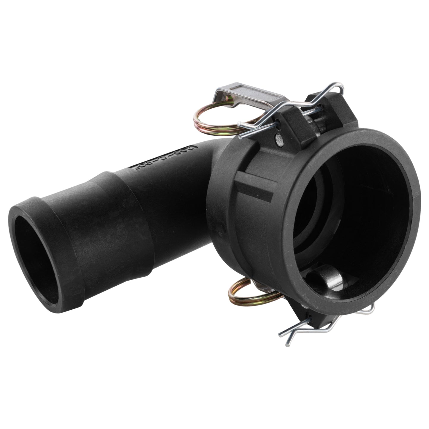 Camlock 90-Degree Female Elbow 1in Barb Stainless Steel Fitting Camlock Coupling