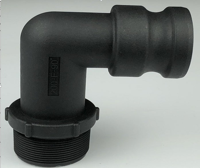 Camlock Type F Elbow 2in BSPM Stainless Steel Fitting Pipe and Water Fitting