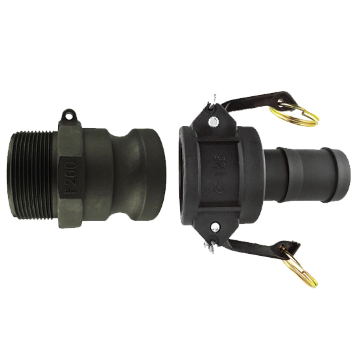 Camlock Type F + C Pipe and Water Fitting Garden Water Connector