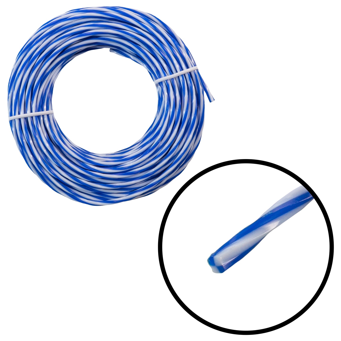 Strimmer Line Blue Chess DIY Tool Accessory Home and Garden Use
