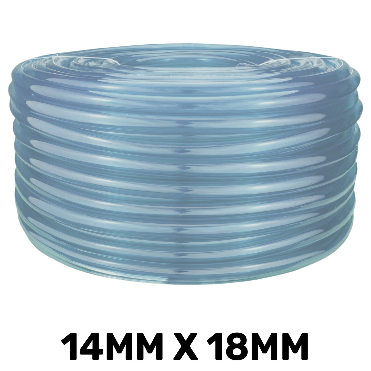 Clear PVC Pipe 14mm*18mm Pipe and Water Fitting Garden Water Connector