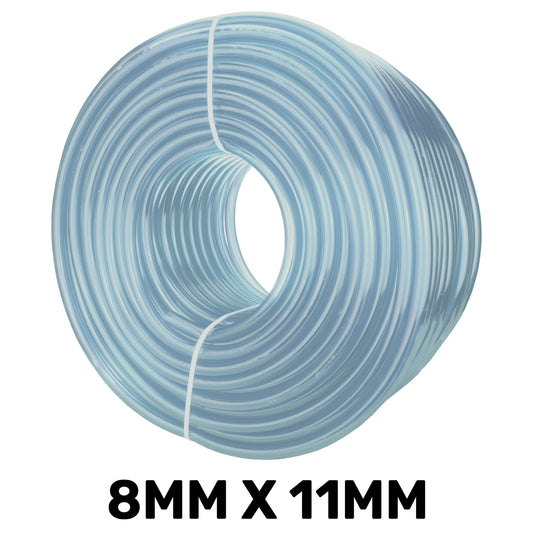 Clear PVC Pipe 8mm*11mm Pipe and Water Fitting Garden Water Connector