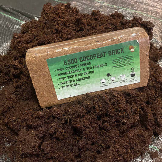 Coco Coir, Natural Compost, Organic Coconut Fibre for Home and Garden Use