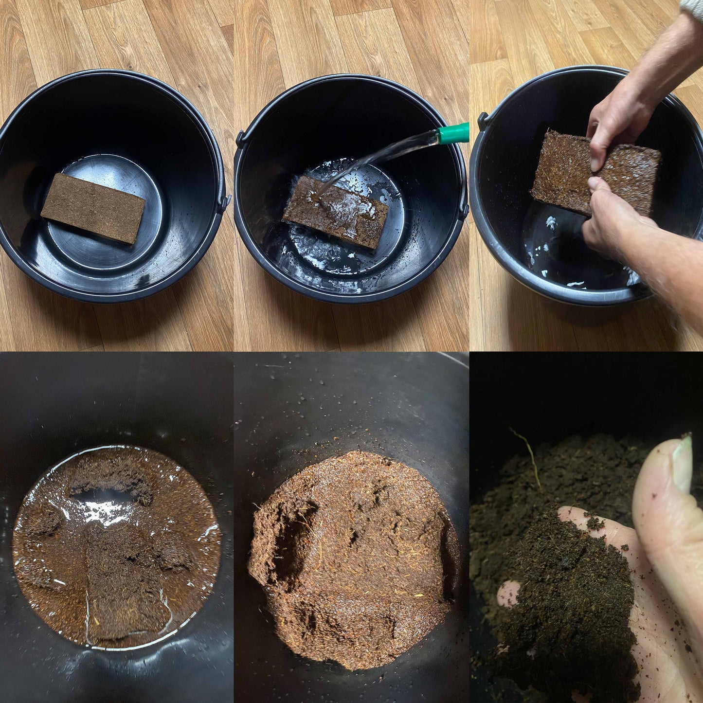 Coco Coir, Natural Compost, Organic Coconut Fibre for Home and Garden Use