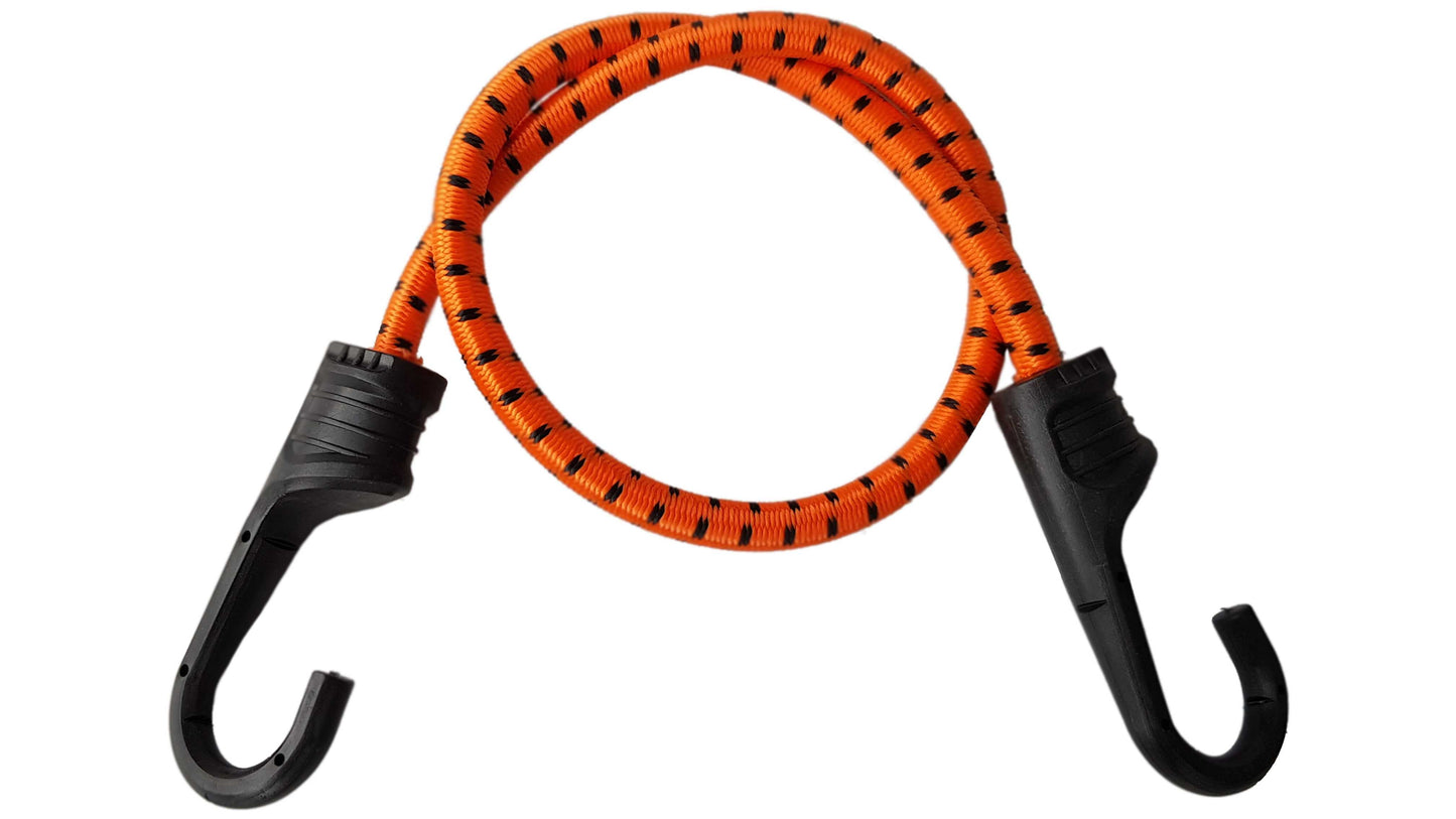 AP Supplies Bungee Cord Hook with PVC-coated Metal Hooks 60cm
