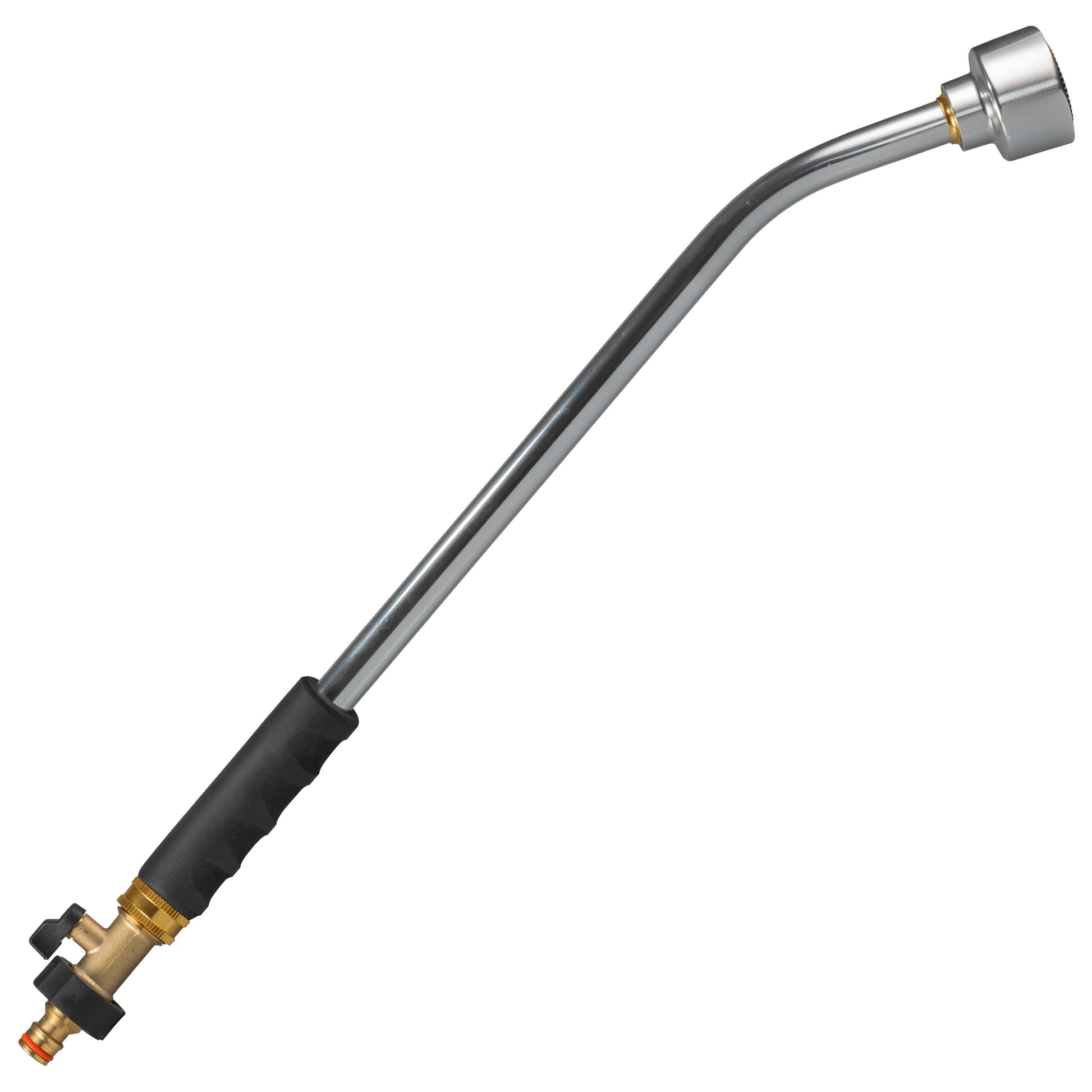 AP Supplies 50cm Garden Watering Lance with Brass Valve and Quick Connect Male
