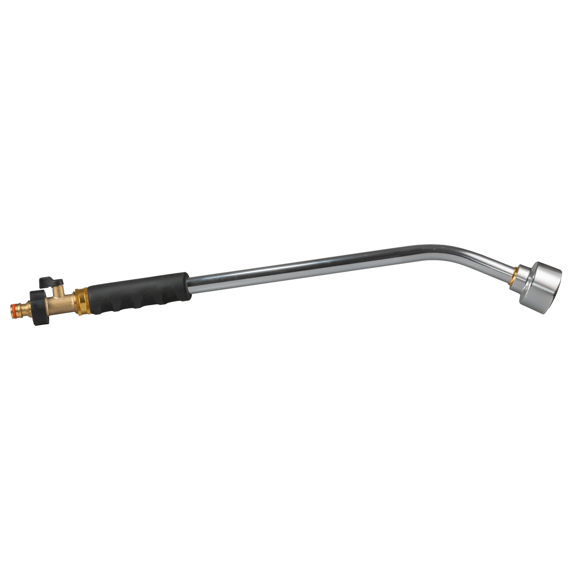 AP Supplies 50cm Garden Watering Lance with Brass Valve and Quick Connect Male