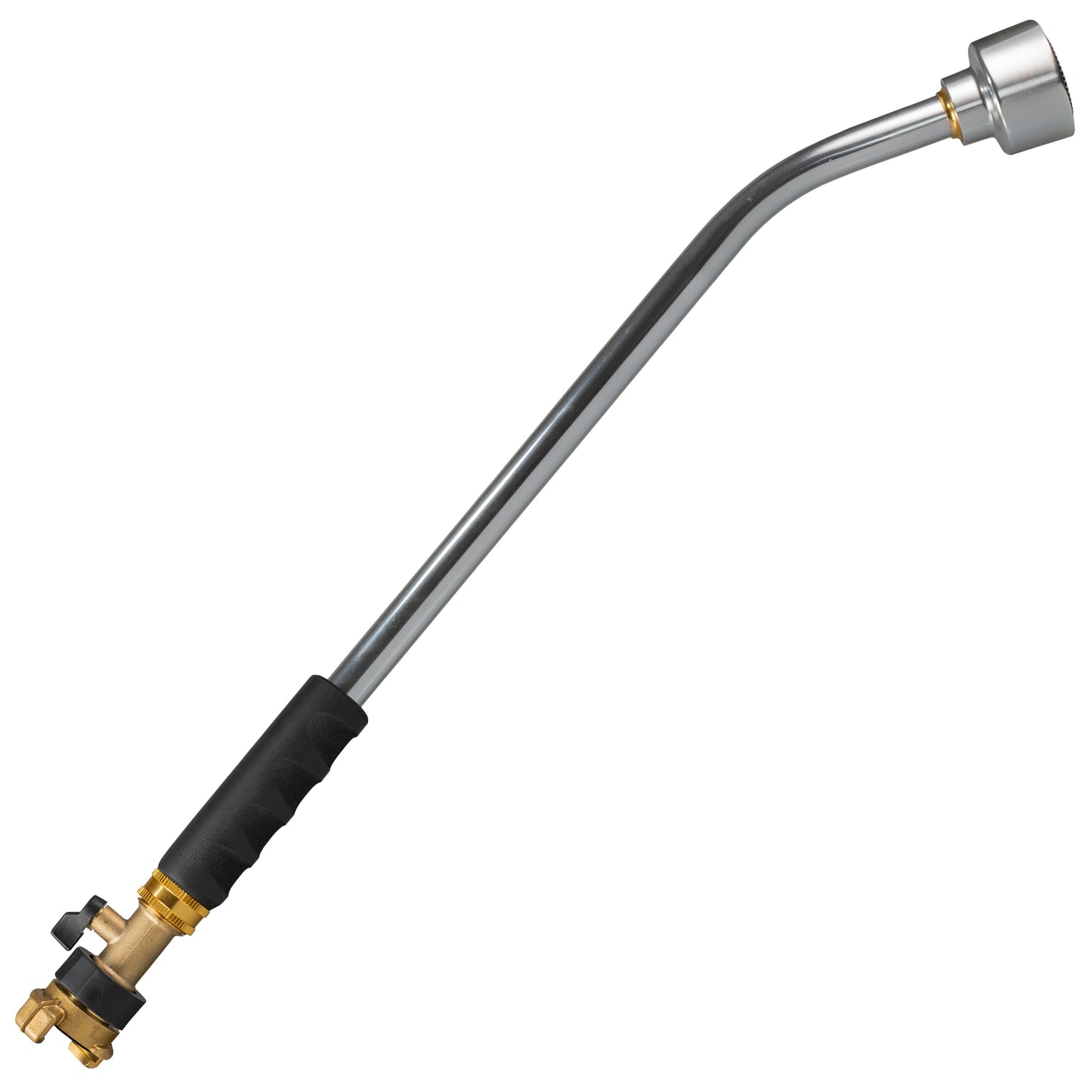 AP Supplies 50cm Garden Watering Lance with Brass Valve and Geka Type Fitting