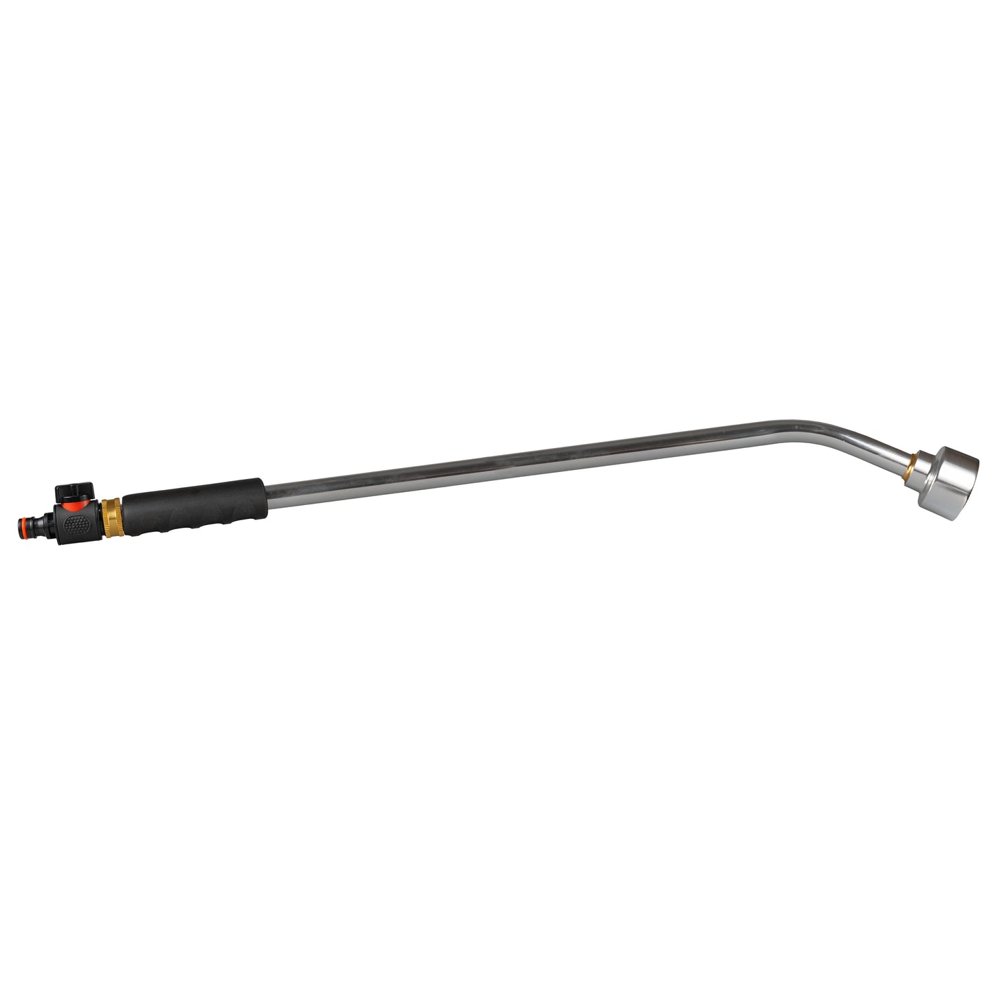 AP Supplies 75cm Garden Watering Lance with Quick Connect Valve (Black)