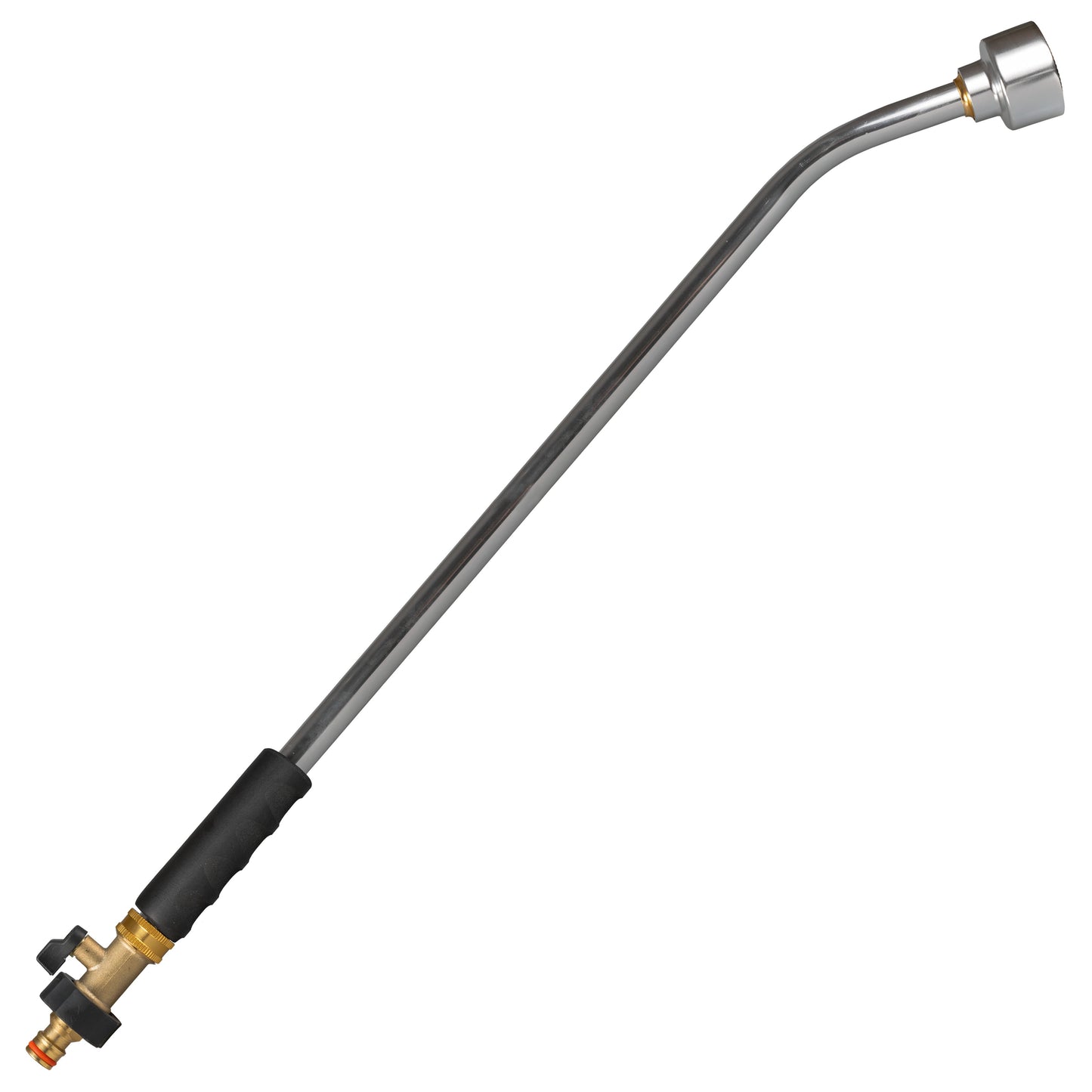 AP Supplies 75cm Garden Watering Lance with Brass Valve and Quick Connect Male