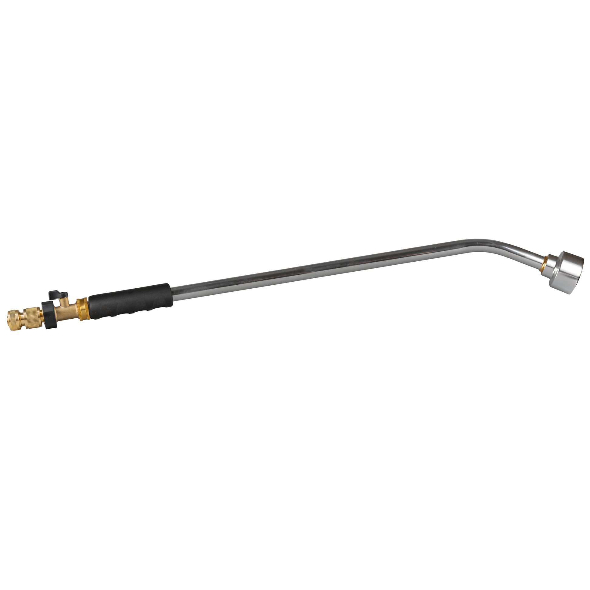 AP Supplies 75cm Garden Watering Lance with Brass Valve and Quick Connect Hose Connector