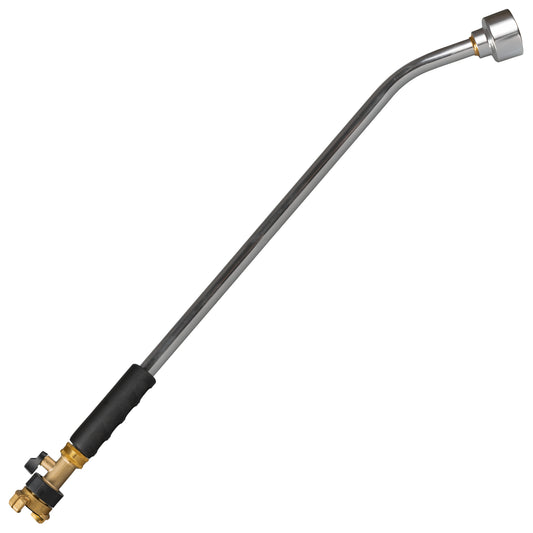 AP Supplies 75cm Garden Watering Lance with Brass Valve and Geka Type Fitting