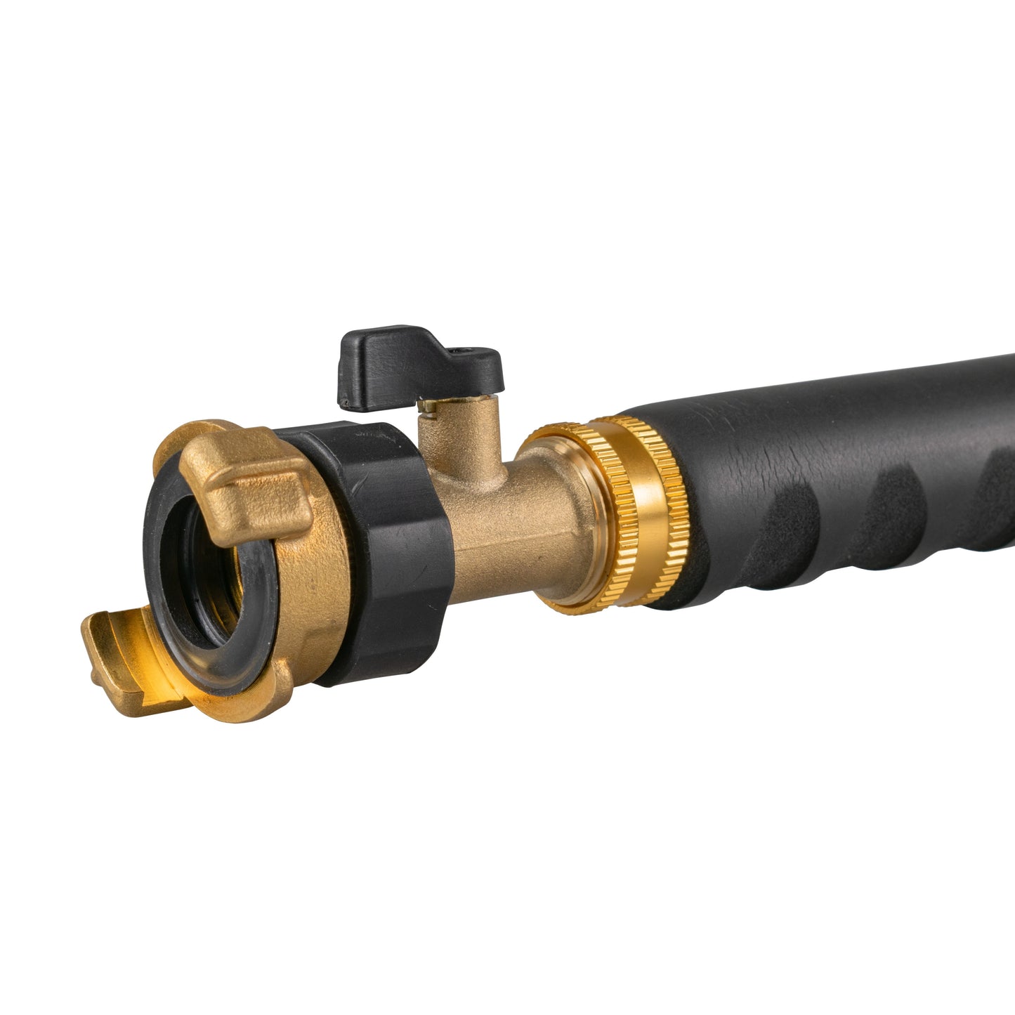 AP Supplies 75cm Garden Watering Lance with Brass Valve and Geka Type Fitting