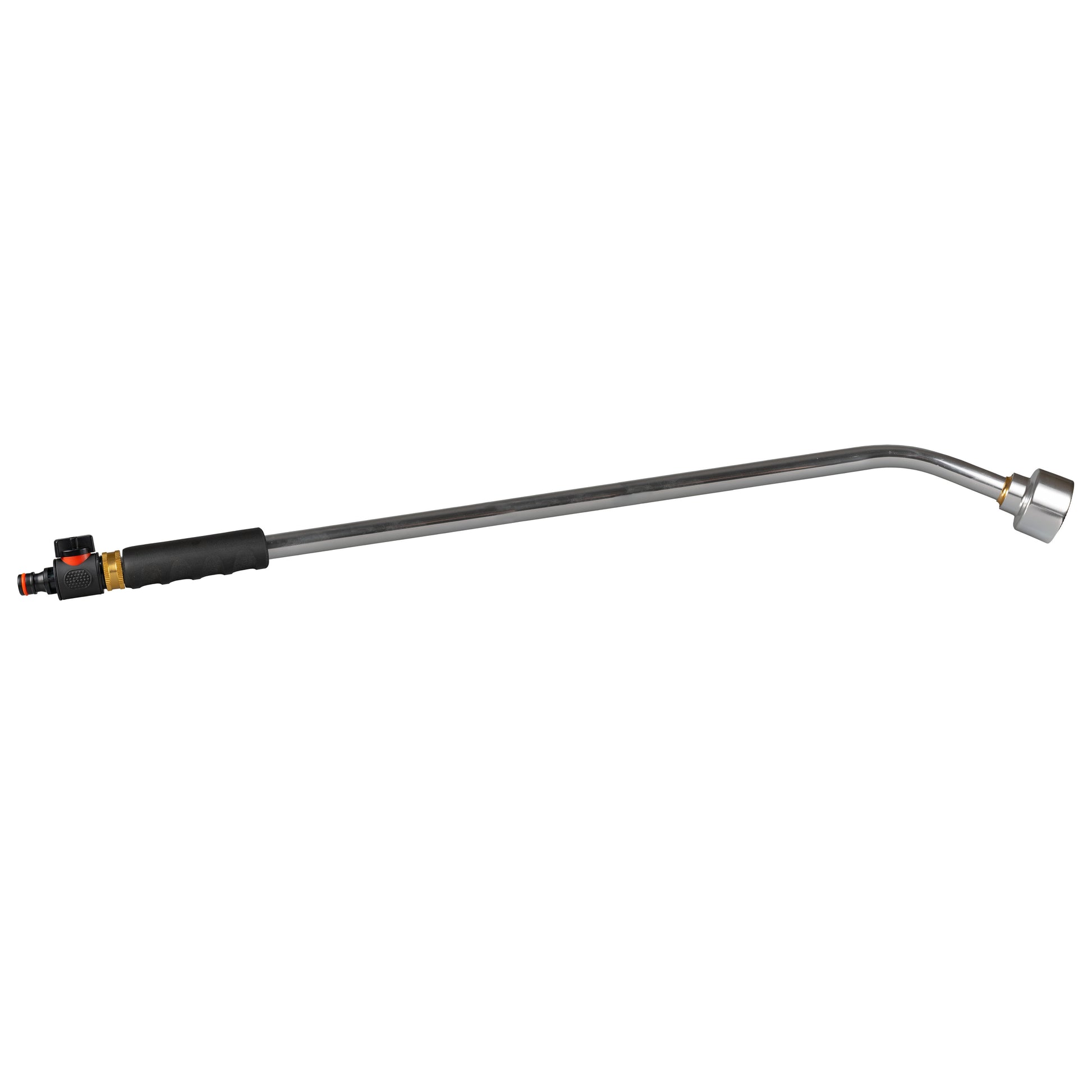 AP Supplies 90cm Garden Watering Lance with Quick Connect Valve (Black)