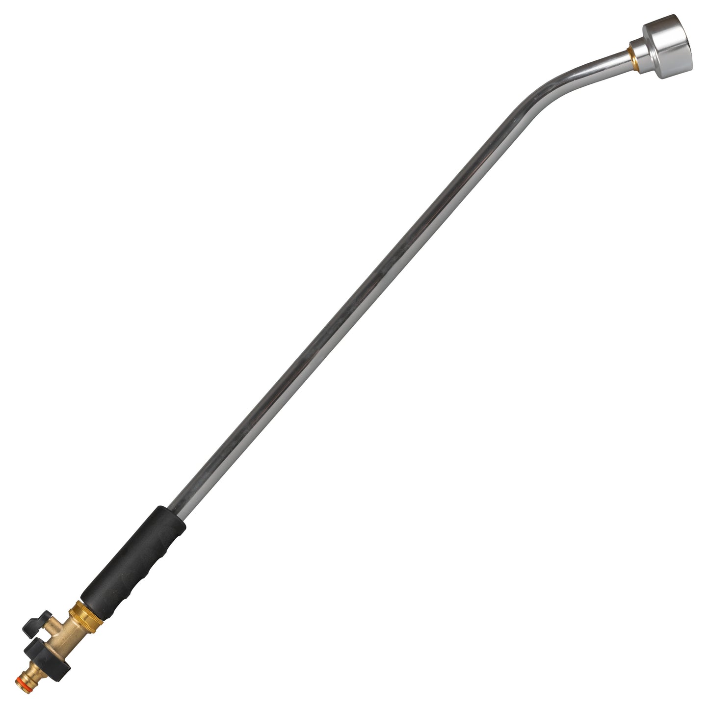 AP Supplies 90cm Garden Watering Lance with Brass Valve and Quick Connect Male