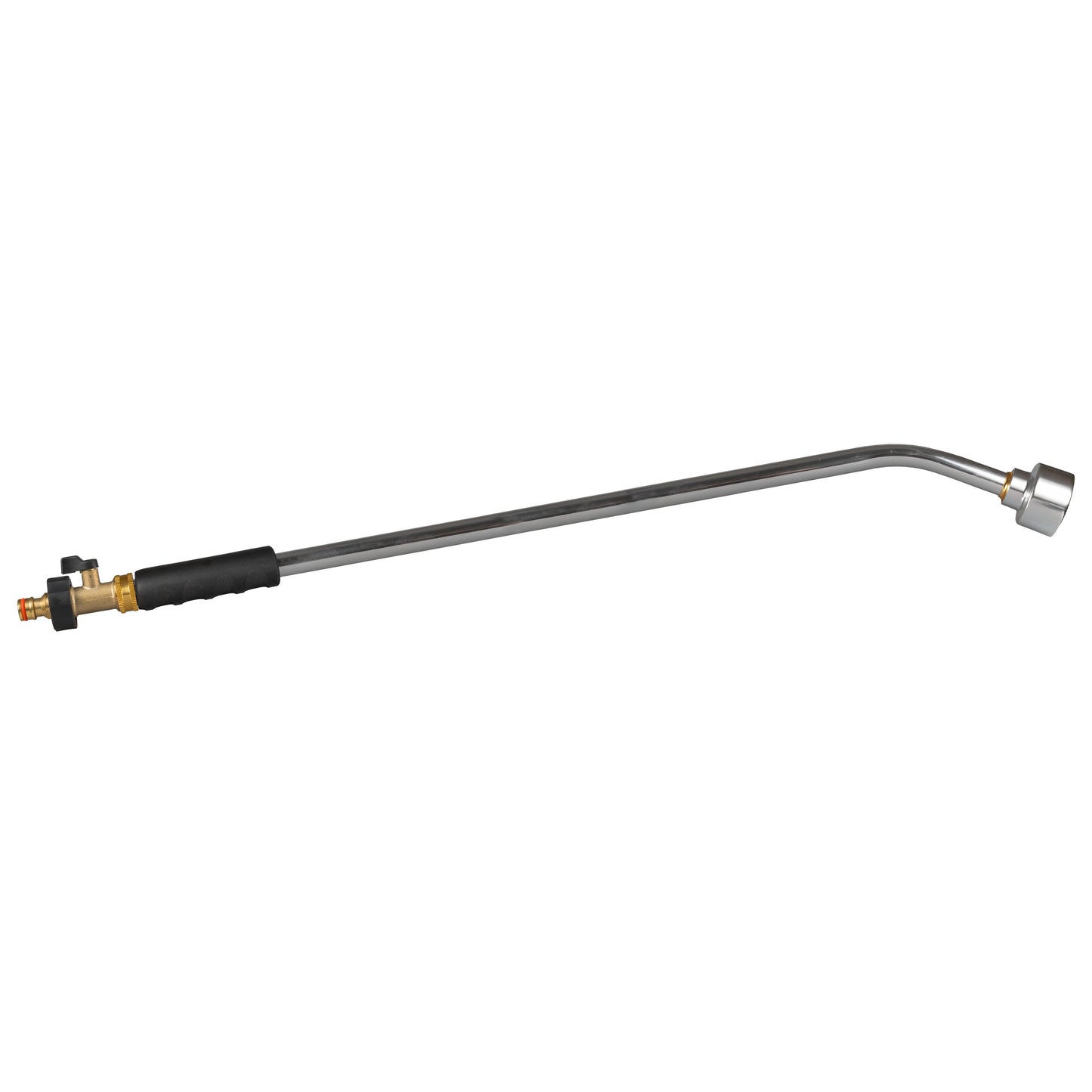 AP Supplies 90cm Garden Watering Lance with Brass Valve and Quick Connect Male
