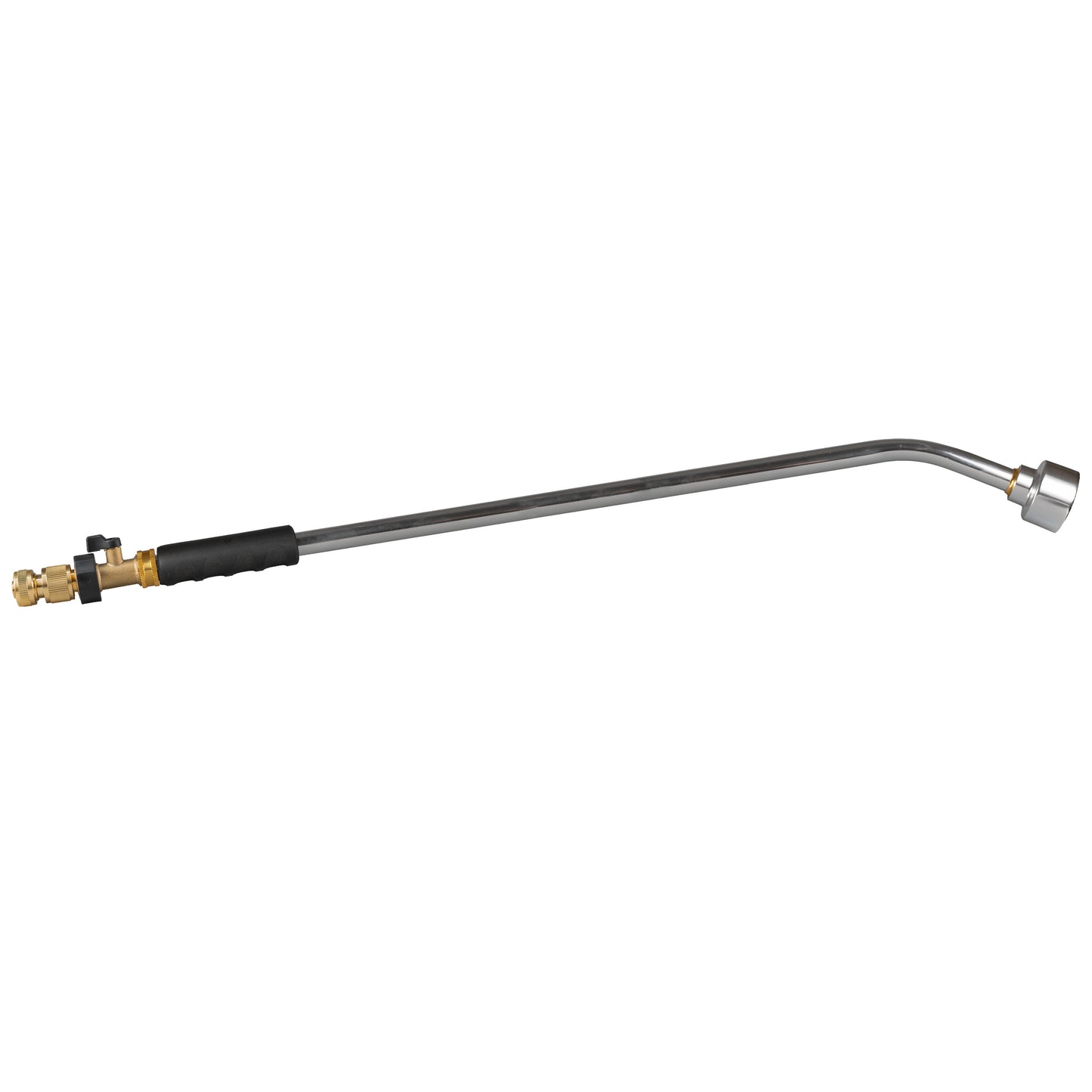 AP Supplies 90cm Garden Watering Lance with Brass Valve and Quick Connect Hose Connector