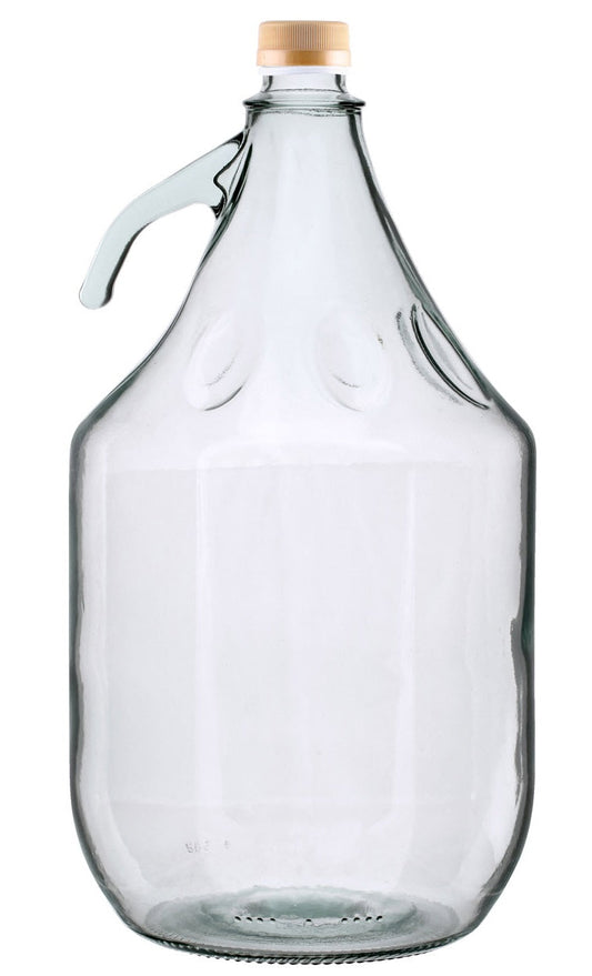 Glass Demijohn 5L With Screw Top Cap DIY Tool Accessory Home and Garden Use