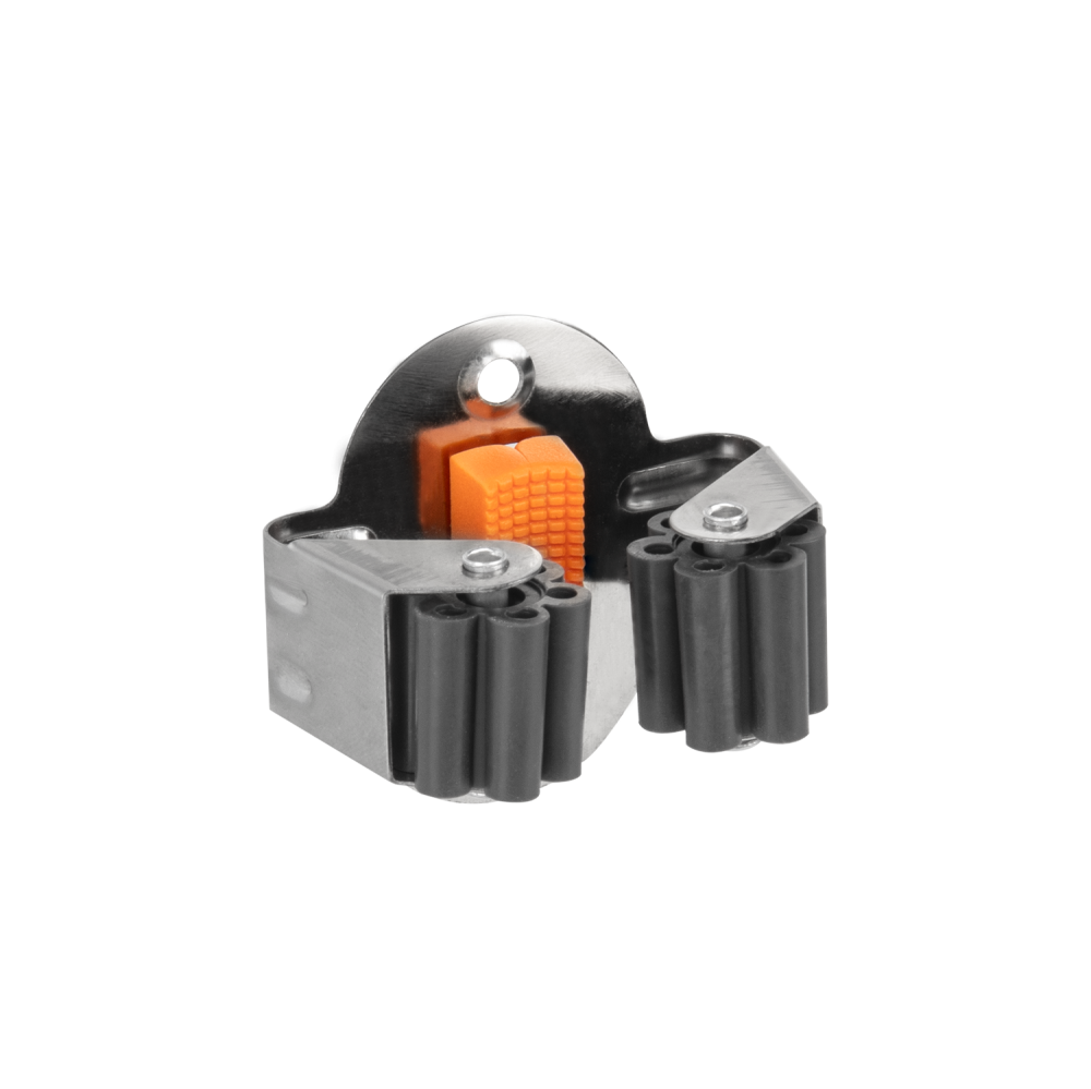AP Supplies Wall Mount Tool Holder - Roller Grip Design (Single)