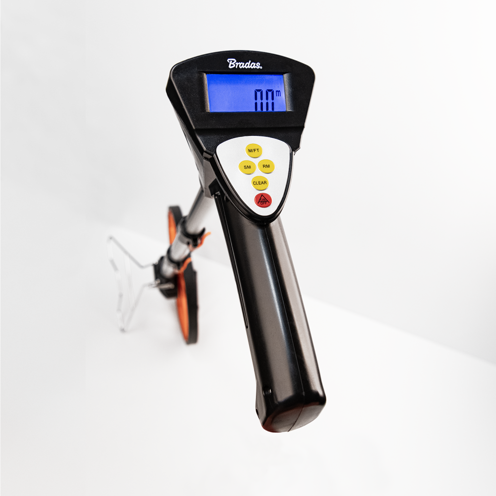 AP Supplies Measuring Wheel with Digital Counter and Telescopic Handle