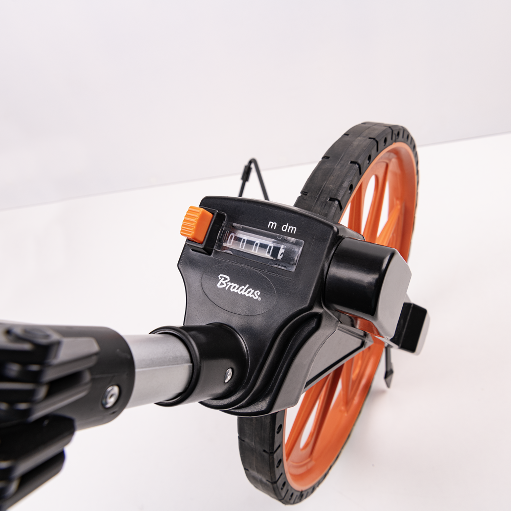 AP Supplies Measuring Wheel with Mechanical Counter and Folding Handle