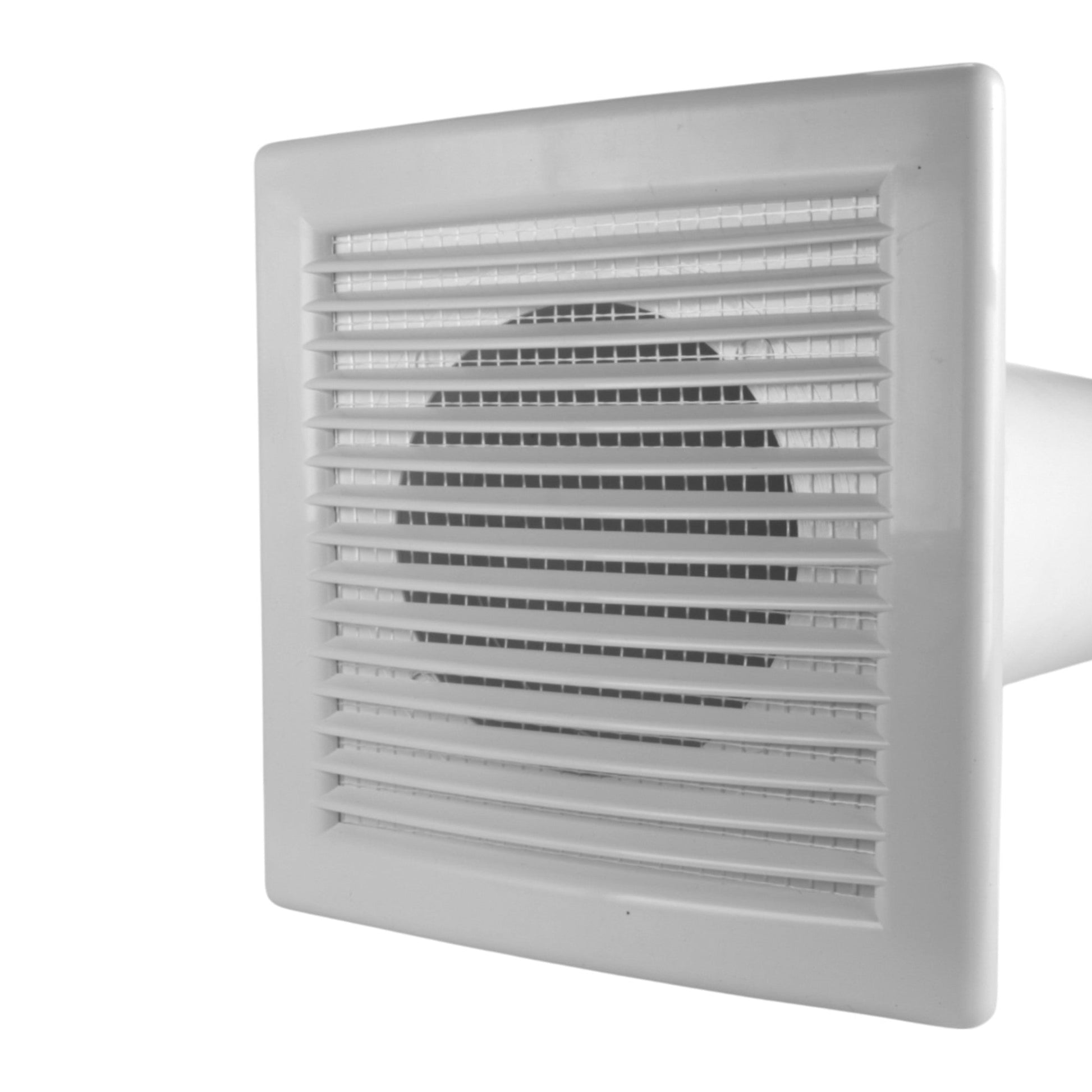 AP Supplies Through Wall Ventilation Kit DL0163 Louvre Vent with Brown External Vent