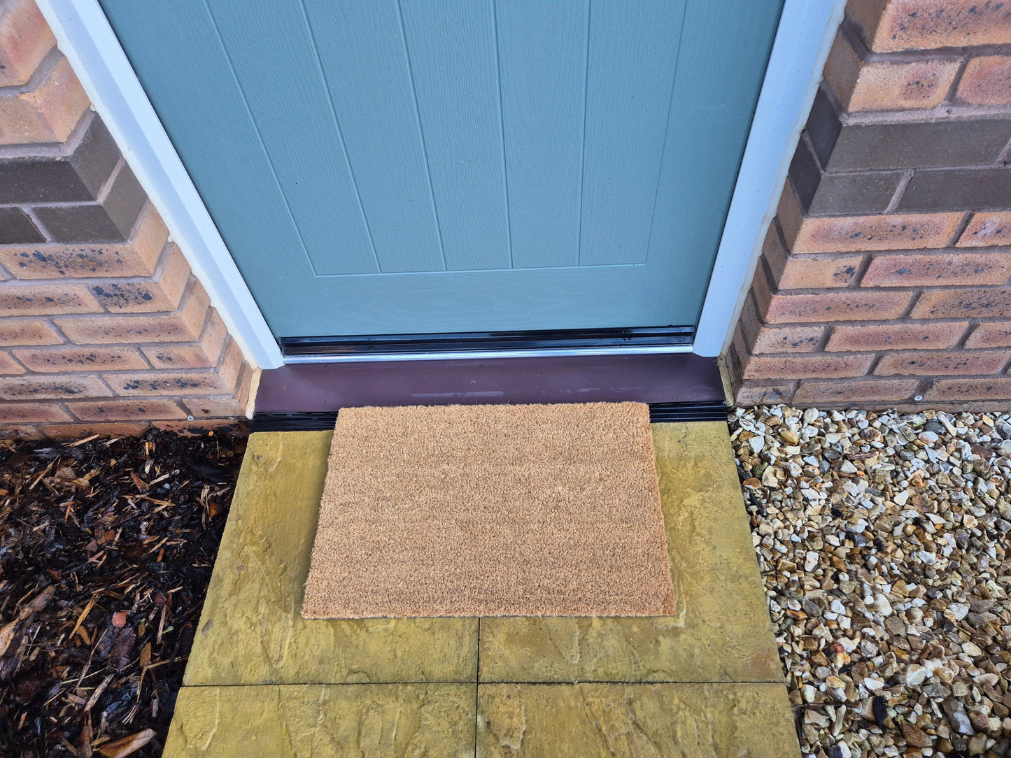 Doormat 60cm x 40cm - Blank - Absorbent Coir Mat for Indoor Outdoor