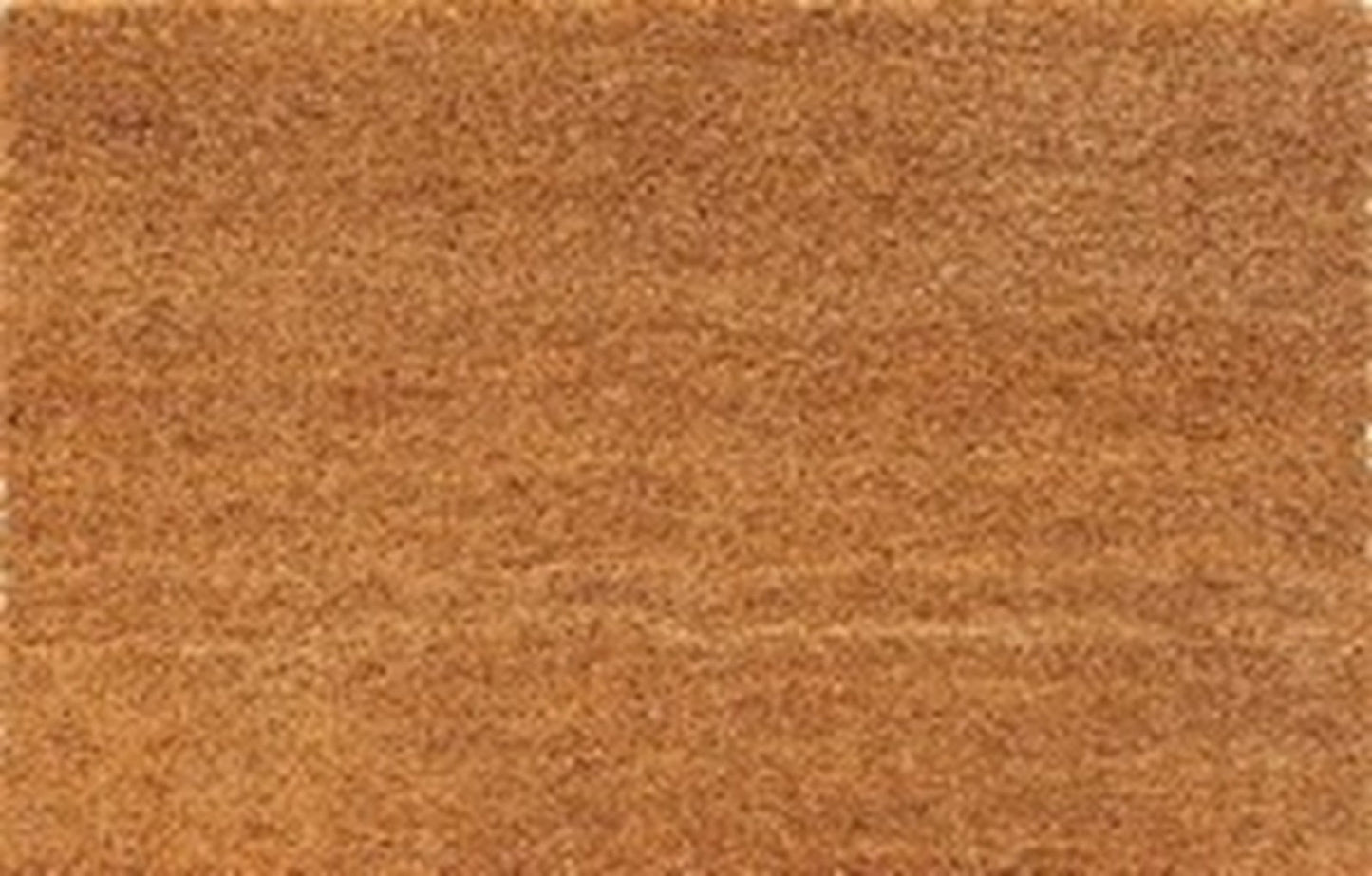 Doormat 60cm x 40cm - Blank - Absorbent Coir Mat for Indoor Outdoor