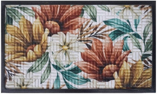 Doormat 75cm x 45cm - Fingertip Type E - Absorbent Coir Mat for Indoor Outdoor