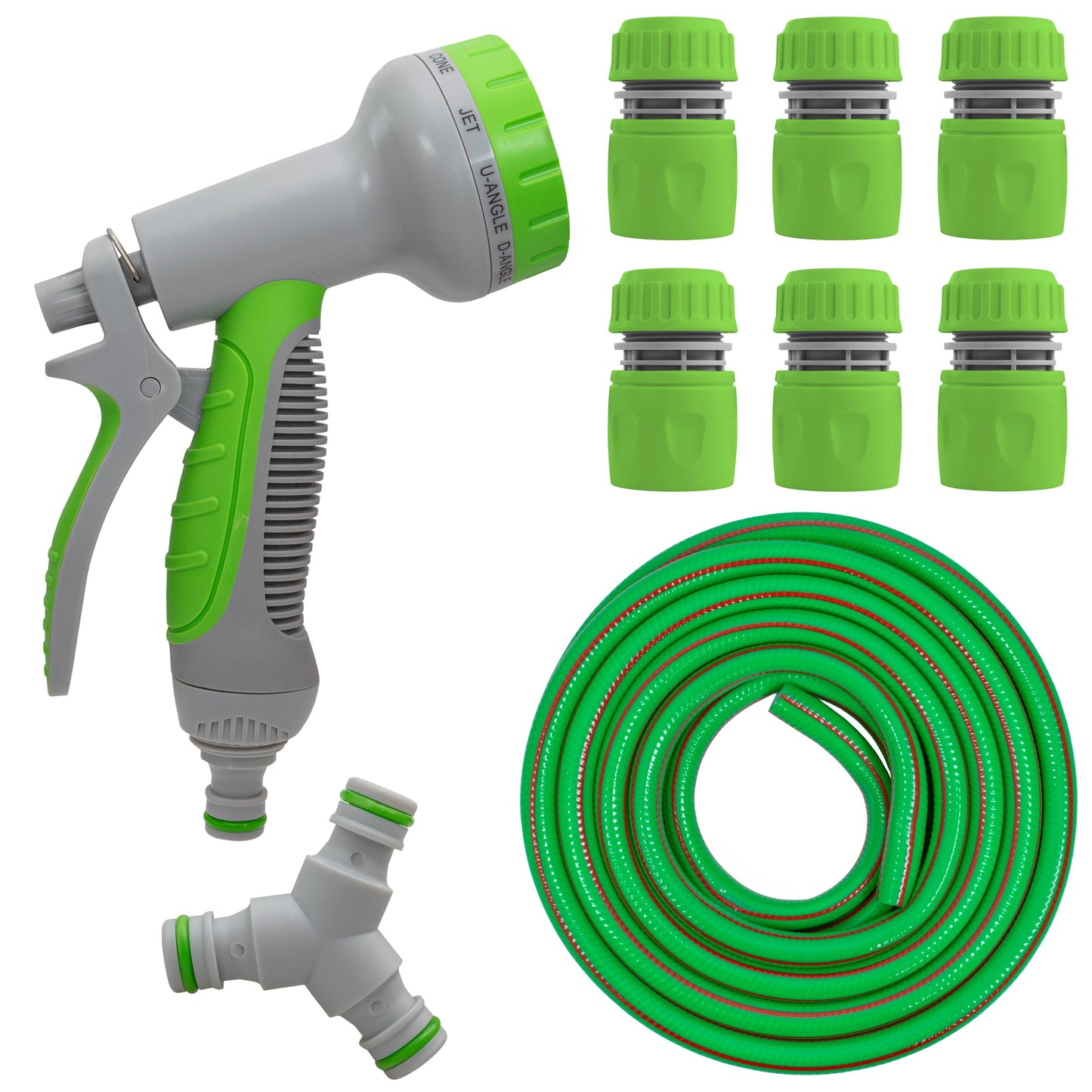 Dog Shower Mix Hot Cold Water Green Multi Function Sprayer Garden Irrigation Kit