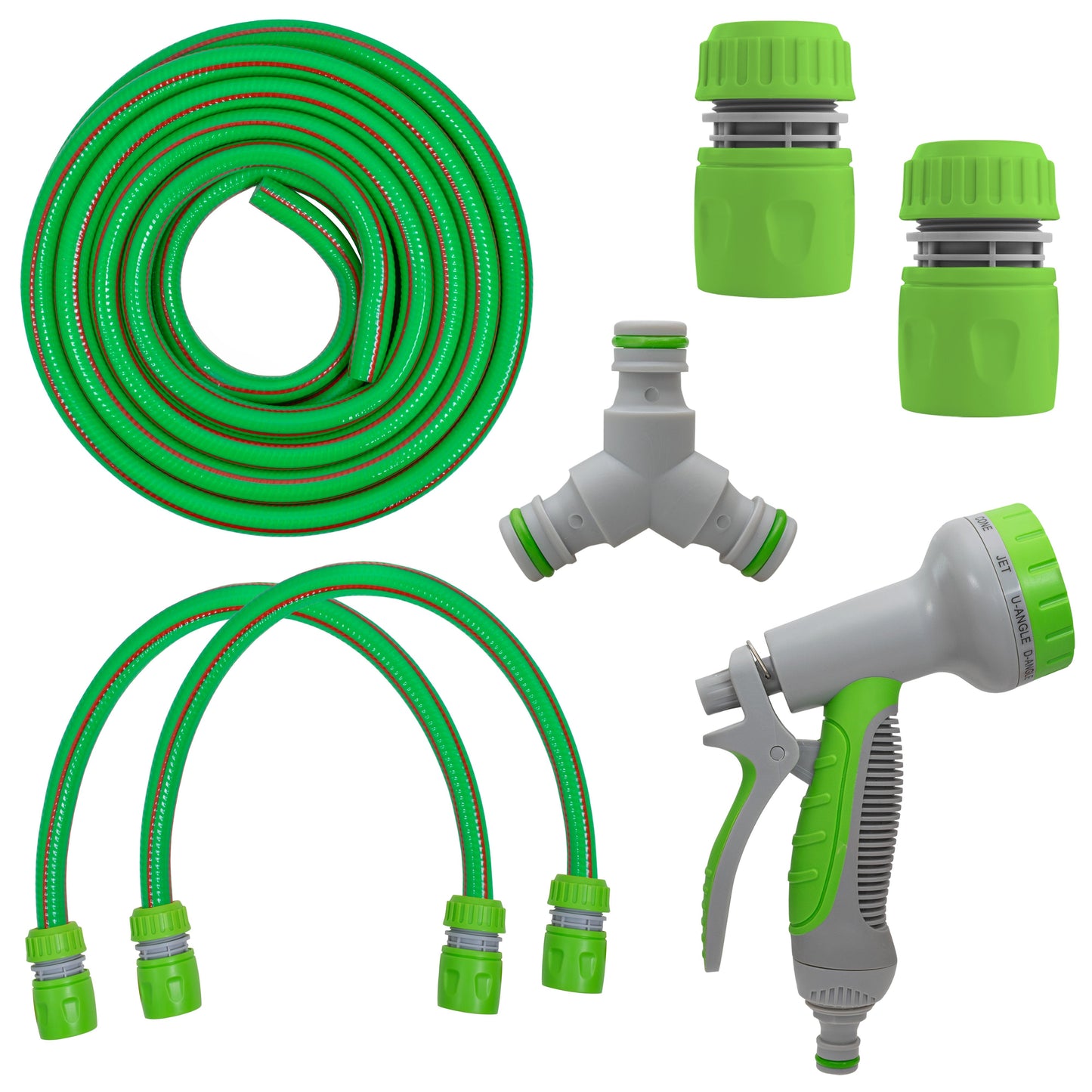 Dog Shower Mix Hot Cold Water Green Multi Function Sprayer Garden Irrigation Kit