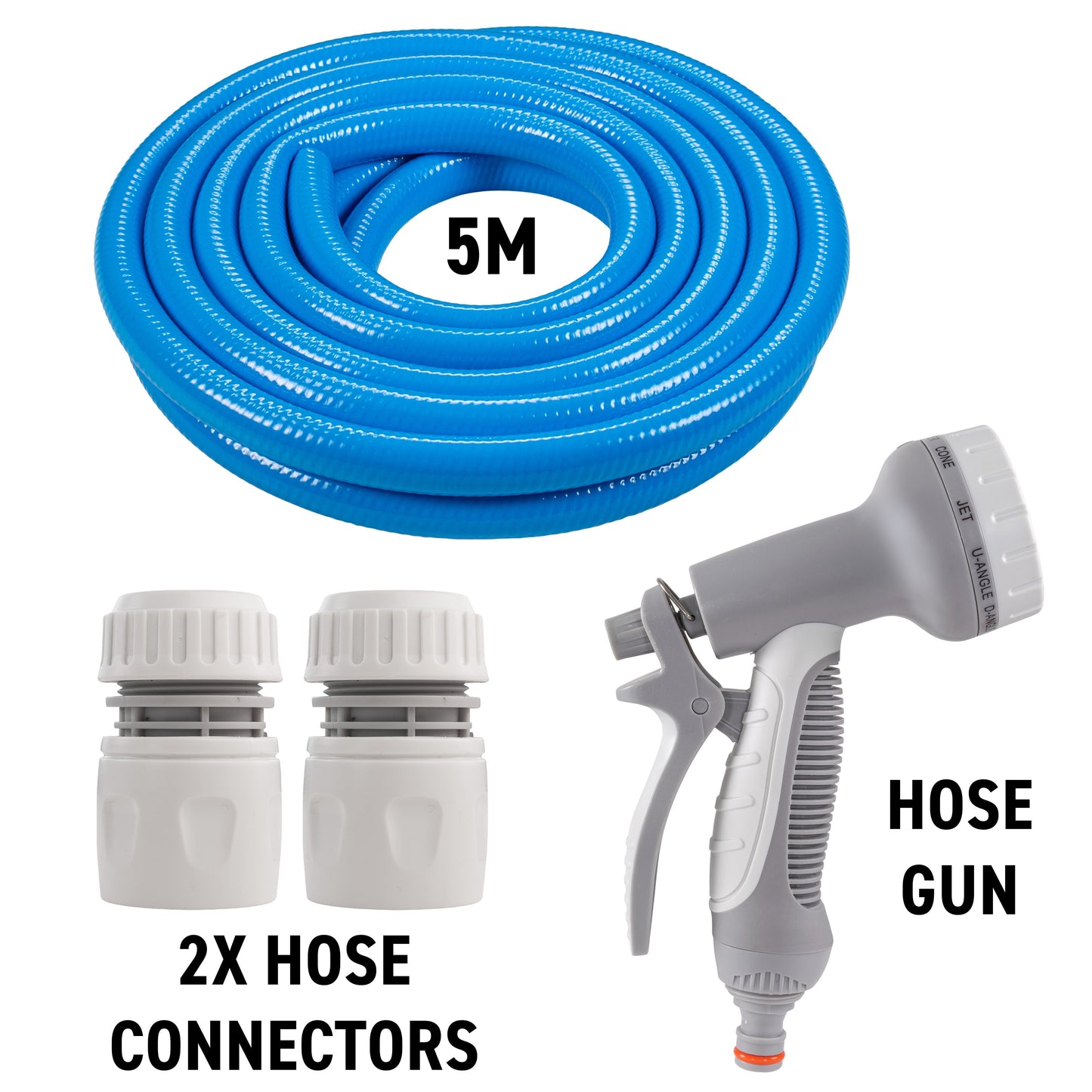 Dog Shower Kit Cold Water Blue Multi Function Sprayer Dog Washing Shower Kit
