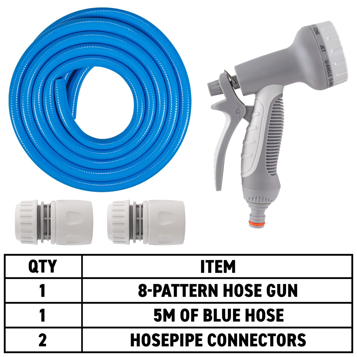 Dog Shower Kit Cold Water Blue Multi Function Sprayer Dog Washing Shower Kit