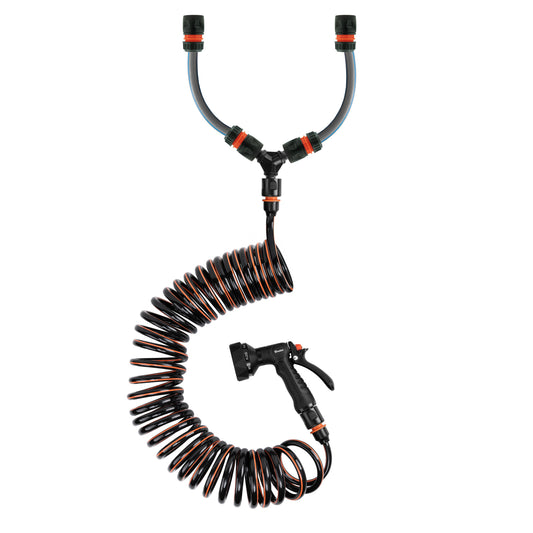 AP Supplies Dog Shower Mix Hot/Cold Water Spiral Hose