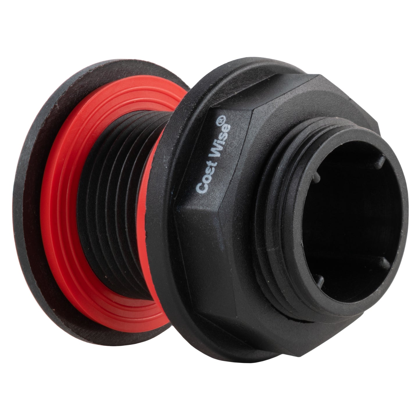Bulkhead Drain Plug 1in BSP with Male Outlet Garden Hose Pipe Hose Connector Set