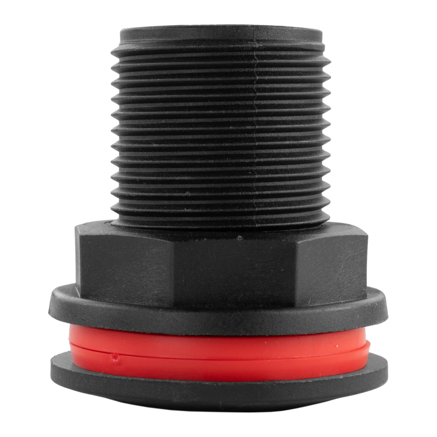 Bulkhead Drain Plug 1in BSP with Male Outlet Garden Hose Pipe Hose Connector Set
