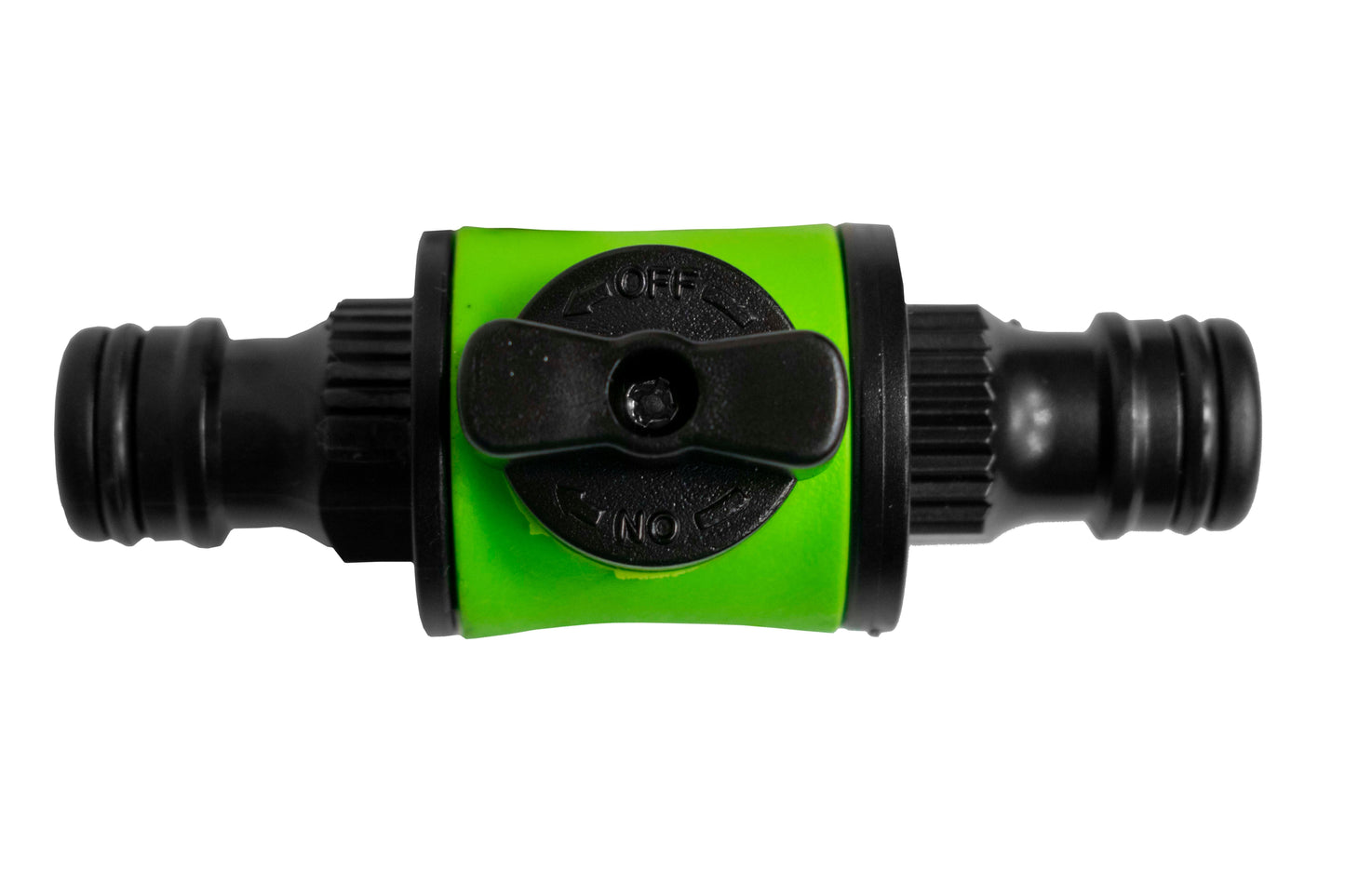 Cost Wise Snap On Male-Male In Line Valve Kit Black Green for Water Flow Control