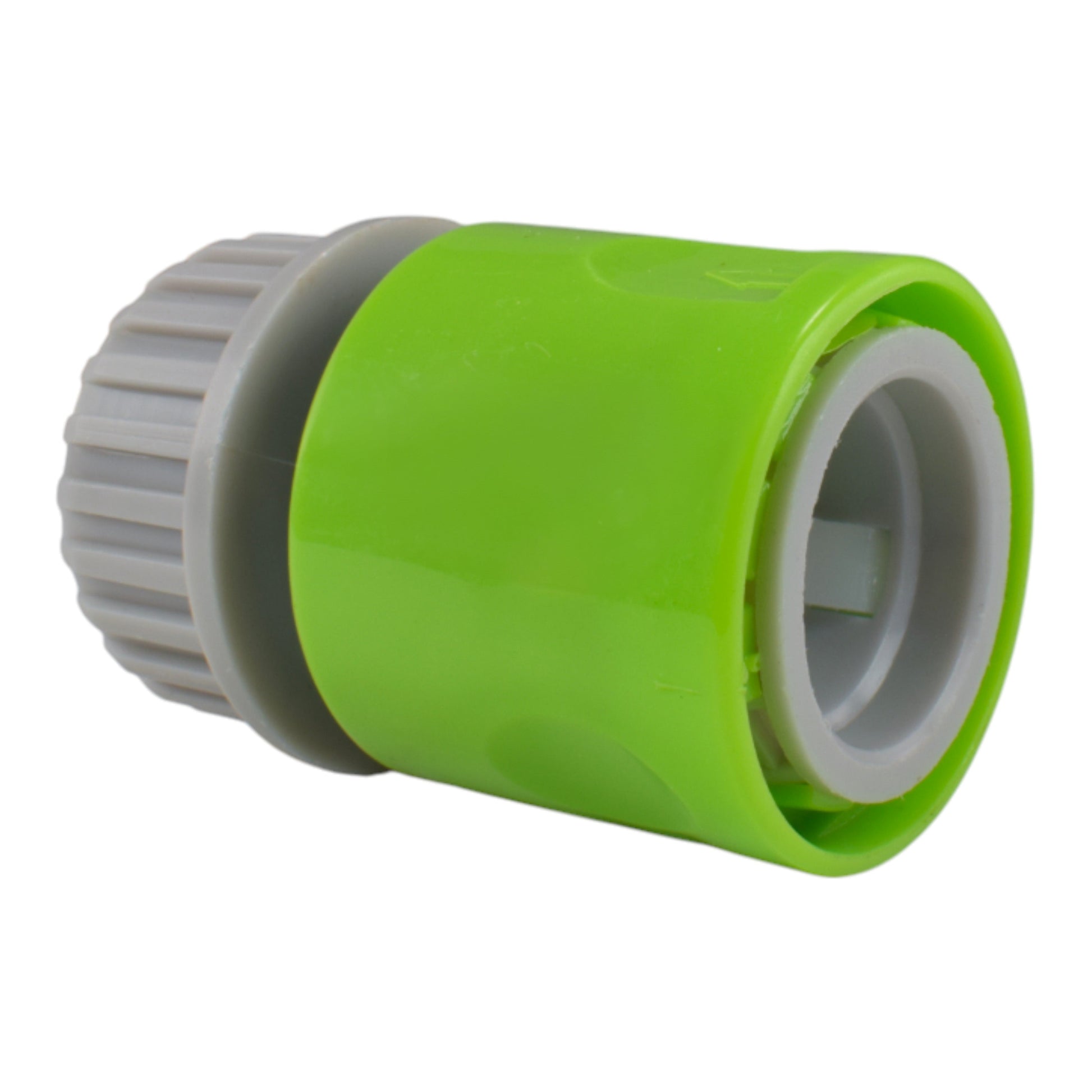 AP Supplies Male & Female Threaded Hose Quick Connector Set with Valve (Lime)