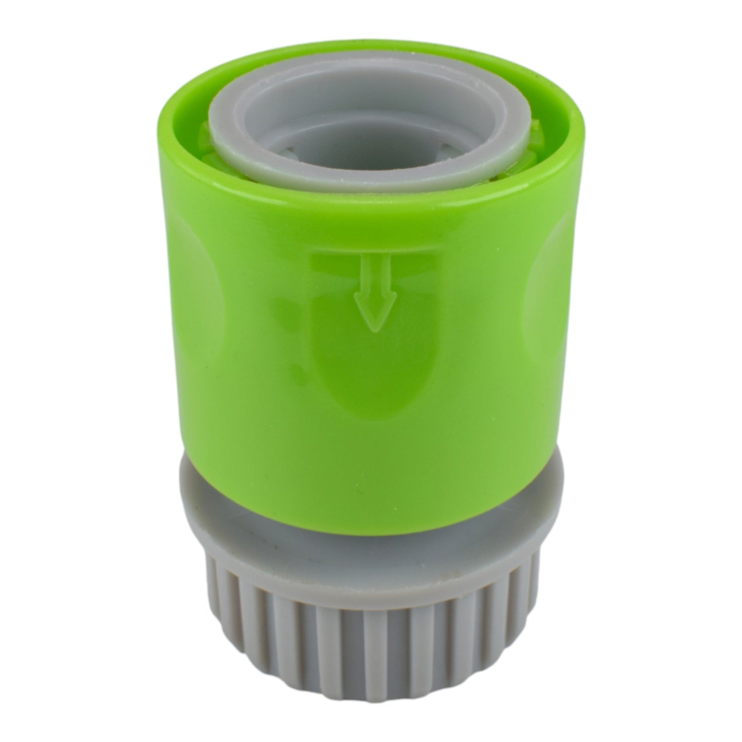 AP Supplies Male & Female Threaded Hose Quick Connector Set with Valve (Lime)