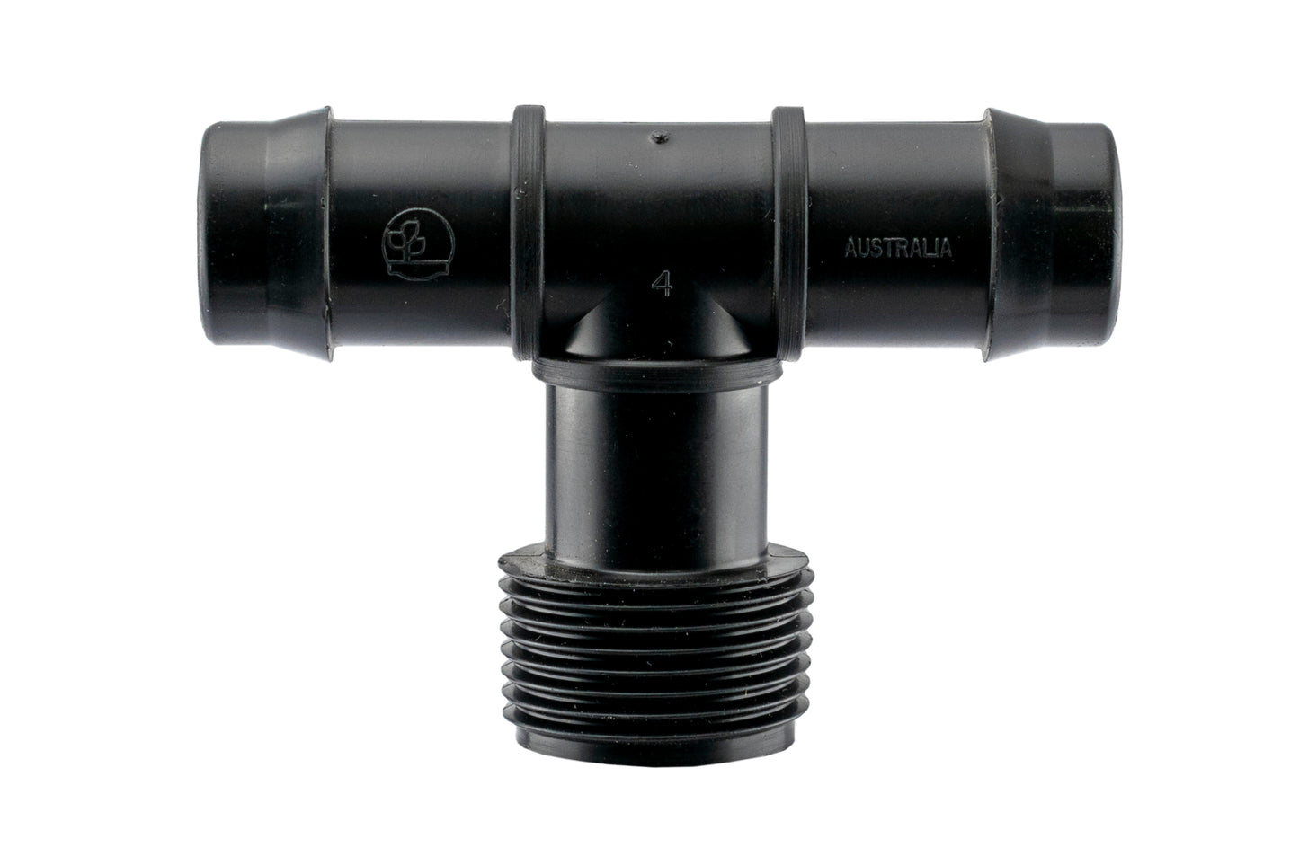 IBC 2 S60X6 Cap with Lever Valve and 19mm Barbed Tee for Drip Irrigation Fitting