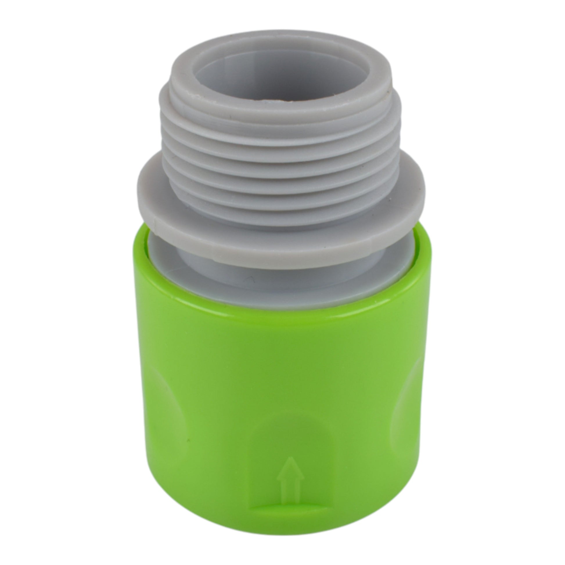 AP Supplies Male & Female Threaded Hose Quick Connector Set with Valve (Lime)