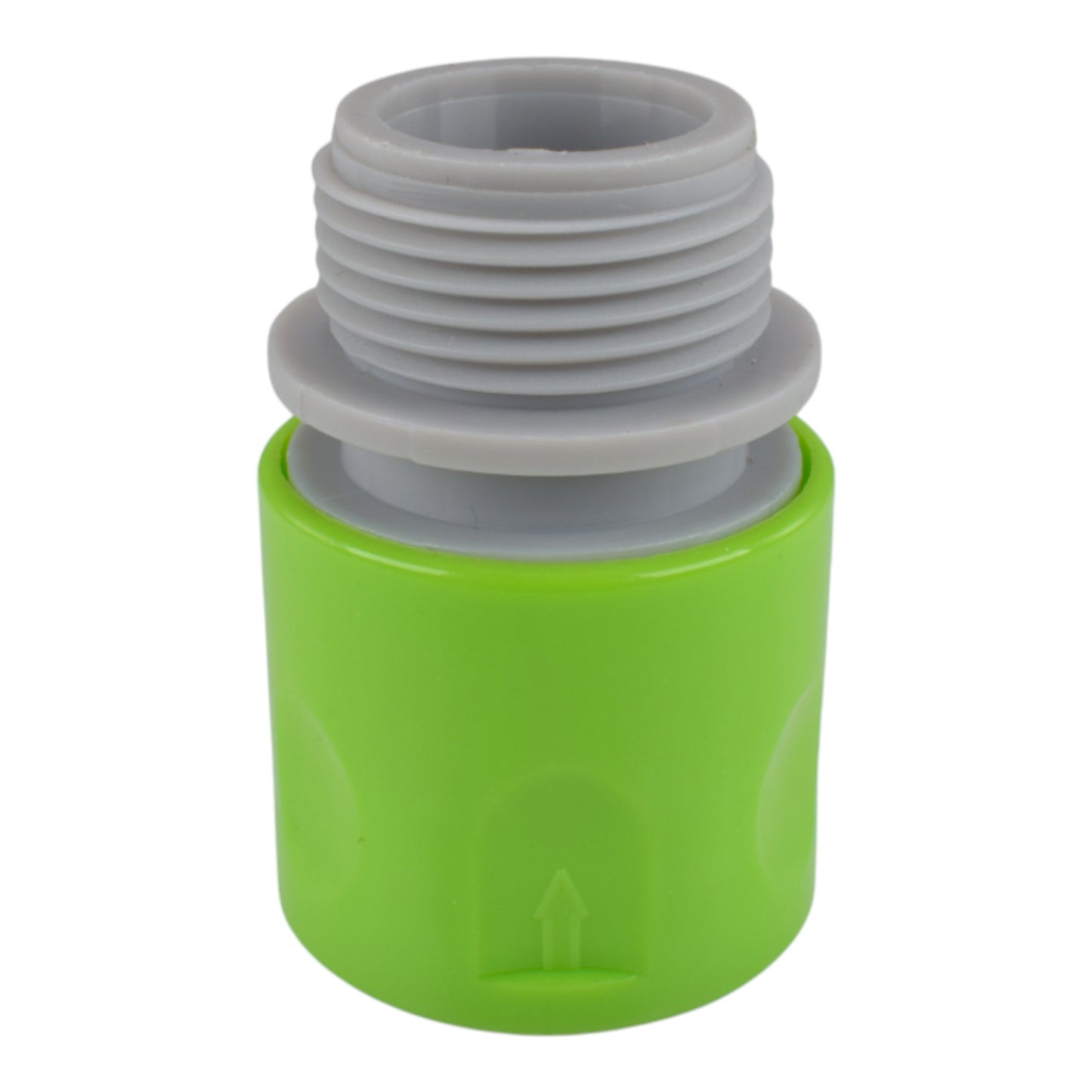 AP Supplies Male & Female Threaded Hose Quick Connector Set with Valve (Lime)