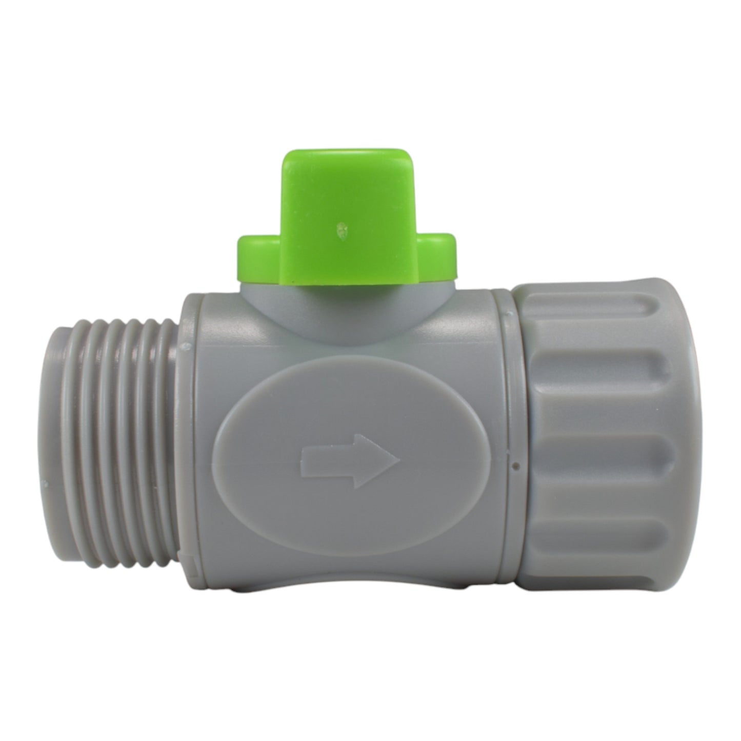 AP Supplies Male & Female Threaded Hose Quick Connector Set with Valve (Lime)
