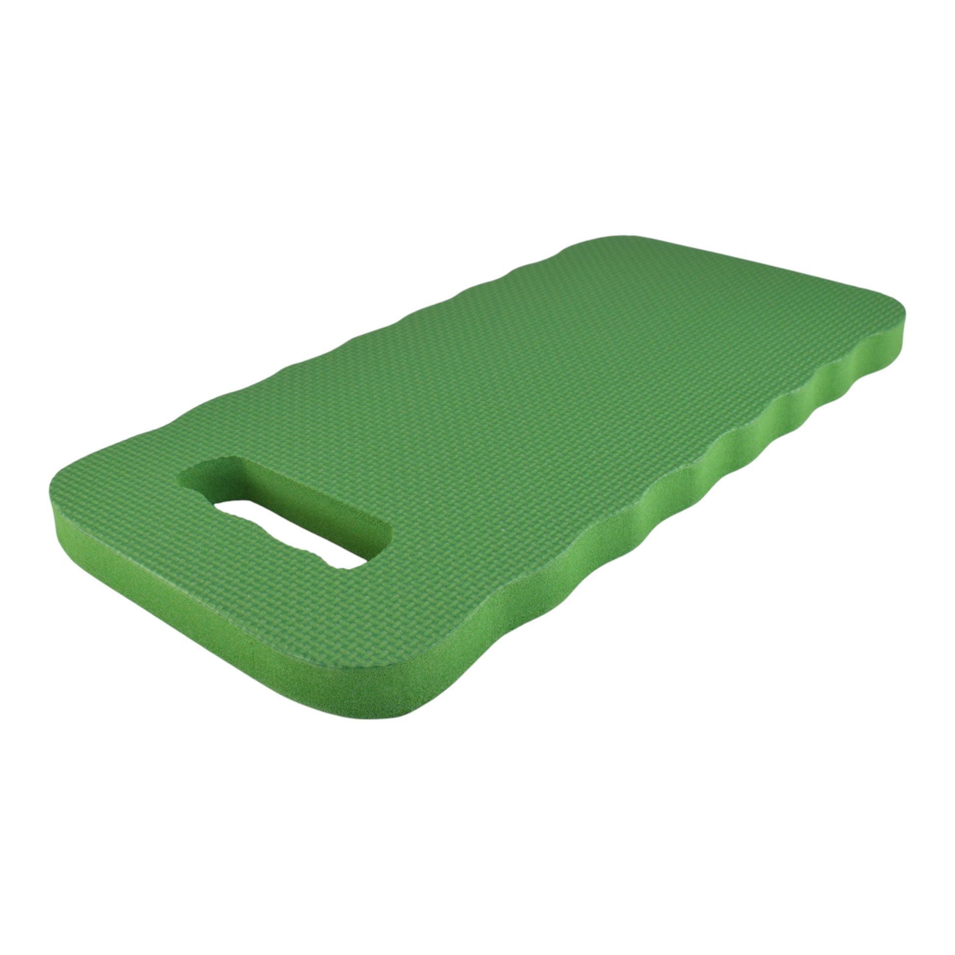 AP Supplies Digger-Hoe Garden Tool with Multifunction Kneeler Mat, Green