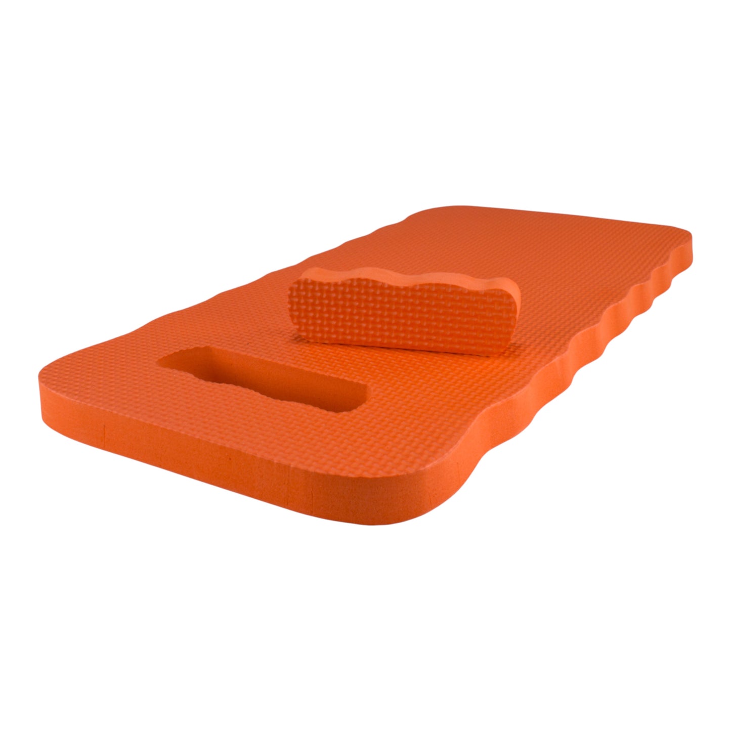 AP Supplies Wide Spade Garden Tool with Multifunction Kneeler Mat, Orange