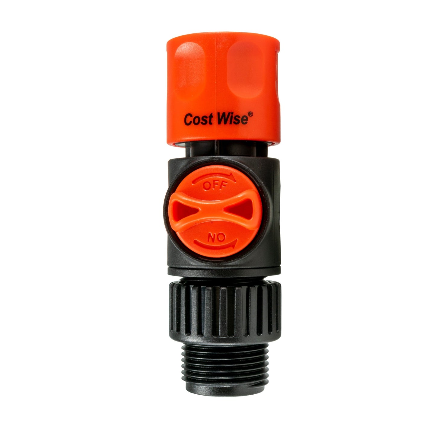 Cost Wise Female Connector with Valve and 3/4in BSPM Inlet for Hose Pipe Fitting
