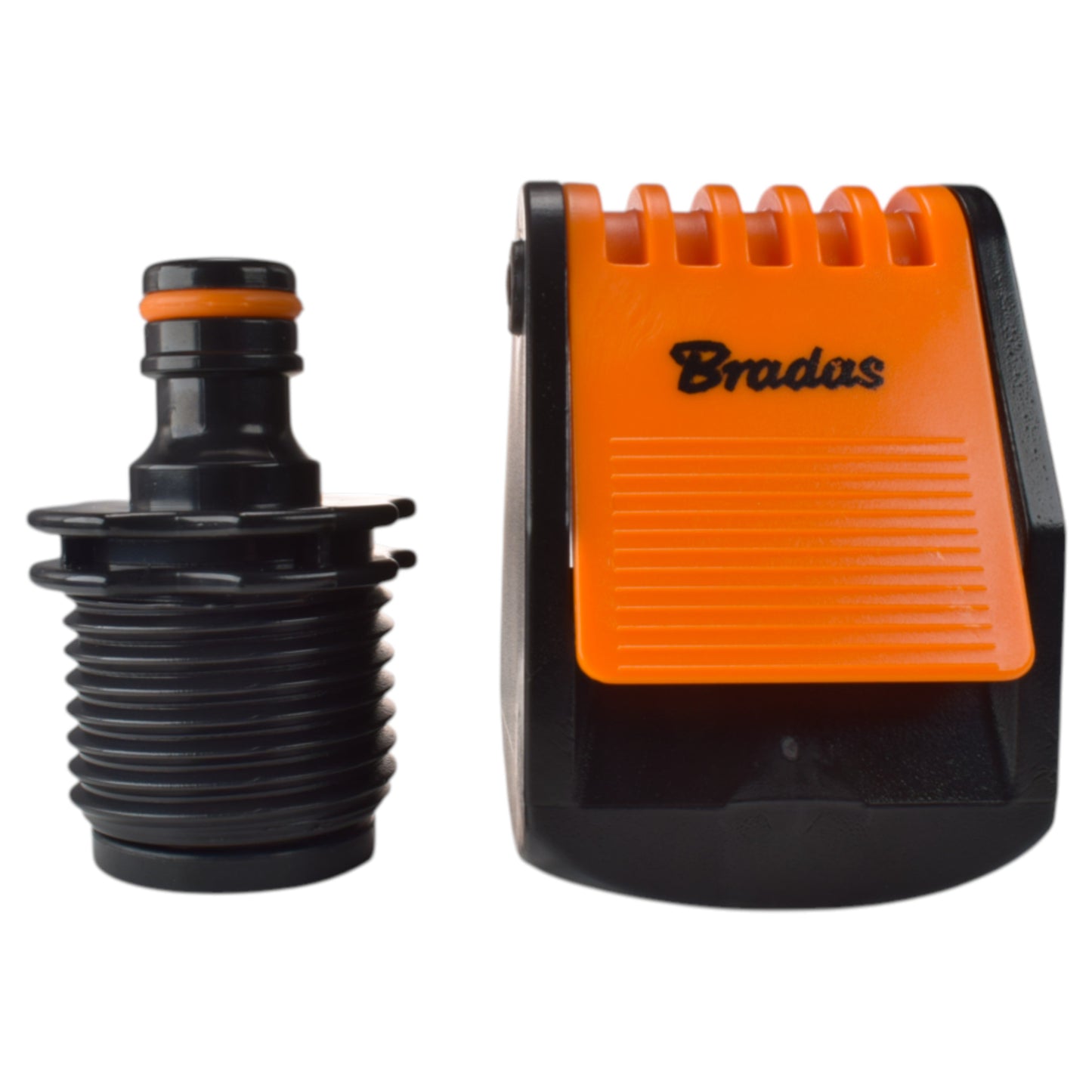 AP Supplies Black/Orange Kitchen Tap Connection Max 40mm