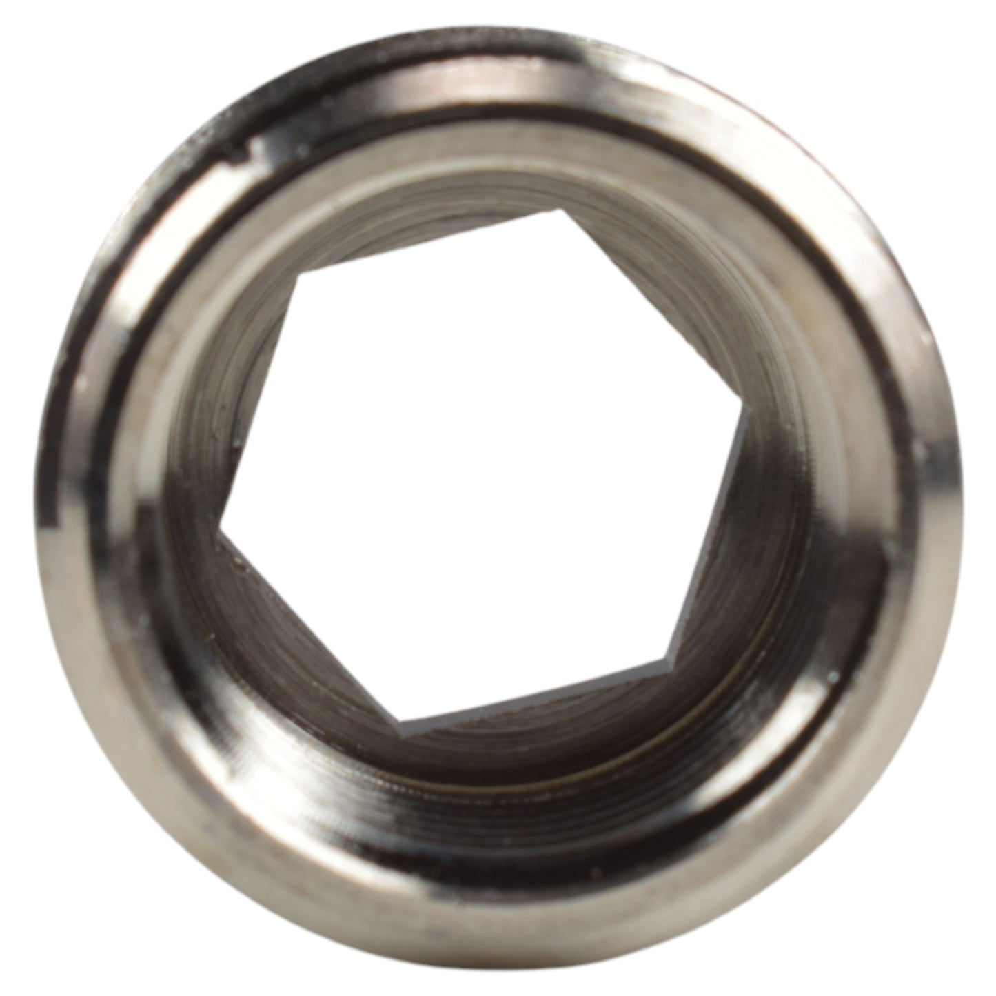 AP Supplies Thread Conversion Cap 3/4" BSPM - 1/2" BSPF, Nickel Plated